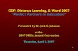 Presented by Dr. Jack E. Johnson at the  2007 NBEA Annual Convention Thursday, April 5, 2007