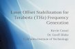 Laser Offset Stabilization for Terahertz (THz) Frequency Generation