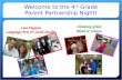 Welcome to the 4 th  Grade Parent Partnership Night!