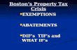 Boston’s Property Tax Crisis