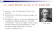 11. David Hume’i ( 1711-1776 ) elu ja isik
