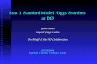 Run II Standard Model Higgs Searches  at DØ