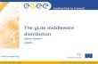 The gLite middleware distribution