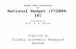Round Table Conference on National Budget (FY2009-10)