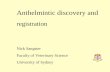 Anthelmintic discovery and registration