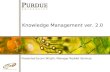 Knowledge Management ver. 2.0