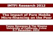 IMTFI Research 2012