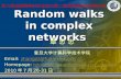 Random walks in complex networks
