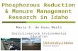 Phosphorous Reduction & Manure Management Research in Idaho