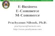 E-Business E-Commerce M-Commerce