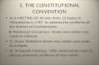 1. THE CONSTITUTIONAL CONVENTION