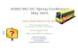 ASBO MD DC Spring Conference May 2014