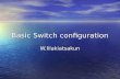 Basic Switch configuration