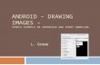 Android – Drawing Images –  Simple example in Interface and Event handling