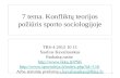 7 tema. Konfliktų teorijos požiūris sporto sociologijoje