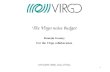 The Virgo noise budget