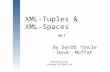 XML-Tuples &  XML-Spaces  V0.7