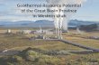 Geothermal Resource Potential  of the Great Basin Province  in Western Utah