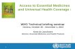 Access to Essential Medicines and Universal Health Coverage :