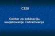 CESI Centar za edukaciju,  savjetovanje i istraživanje