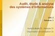 Audit, étude & analyse des systèmes d’informations