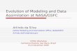 Evolution of Modeling and Data Assimilation at NASA/GSFC