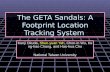 The GETA Sandals: A Footprint Location Tracking System