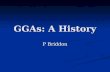 GGAs: A History