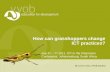 How can grasshoppers change ICT practices?