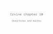 Irvine chapter 10