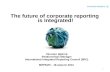 The future of corporate reporting  is Integrated!
