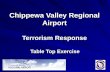 Chippewa Valley Regional Airport Terrorism Response