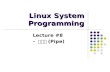 Linux System Programming