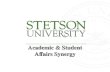 Academic & Student Affairs Synergy