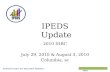 IPEDS  Update