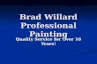 Brad Willard Professional Painting