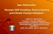 Igor Bashmakov Russian GDP Doubling, District Heating and Climate Change Mitigation