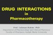 DRUG  INTERACTIONS in  Pharmacotherapy 2010