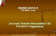 BASIS DATA II TFS 2502 - 3 sks