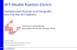 IKT-Studie Kanton Zürich Statistisches Portrait und Geografie des Zürcher IKT-Sektors