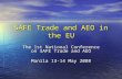 SAFE Trade and AEO in the EU