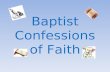 Baptist Confessions of Faith