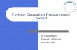 Further Education Procurement Toolkit