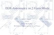 FGS Astrometry in 2 Gyro Mode