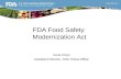 FDA Food Safety  Modernization Act