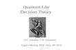 Quantum  Like  Decision Theory