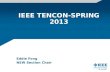 IEEE TENCON-SPRING 2013