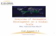 Overview of Renewable Development on a Global Scale  Who, How and How Much? Ziad Alaywan P.E .