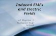 Induced EMFs and Electric Fields