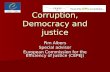 Corruption, Democracy and justice